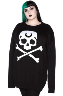 KILLSTAR 2 The Bone Knit Sweater - Plus Size