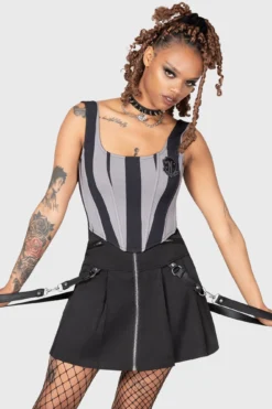 Killstar x Wednesday Abhor Corset Top