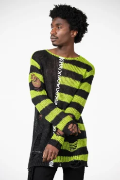 Acidic Knit Sweater 14 Acidic Knit Sweater -Kill Star Store ACIDIC KNIT SWEATER M D
