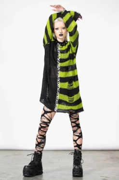 Acidic Knit Sweater 11 Acidic Knit Sweater -Kill Star Store ACIDIC KNIT SWEATER W C