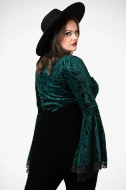 Aetheling Top [EMERALD] [PLUS] -Kill Star Store AETHELING TOP EMERALD PLUS W E