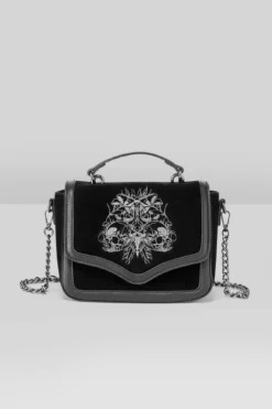 Killstar All Things Decay Embroidered Shoulder Bag -Kill Star Store ALL THINGS DECAY SHOULDER BAG W F