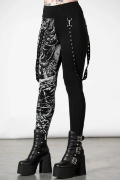 Amnesia Leggings -Kill Star Store AMNESIA LEGGINGS W E
