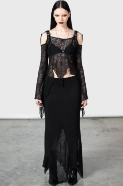 Aramina Skirt -Kill Star Store ARAMINA SKIRT W H