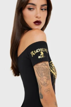 Alchemy Arcane Rituals Mini Dress - Alchemy x KILLSTAR Collaboration -Kill Star Store ARCANERITUALSMINIDRESS E