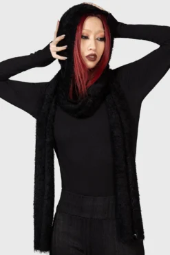 KILLSTAR Ashen Hooded Scarf