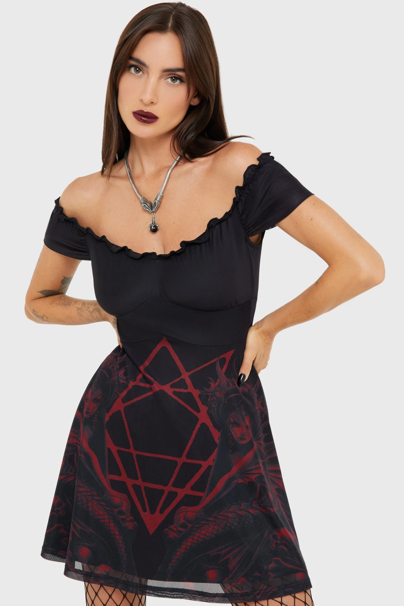 Alchemy Atargatis Mini Dress 4 Alchemy Atargatis Mini Dress - Image 4
