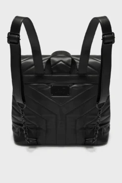 Kihilist Noctloom Backpack - Gothic Vegan Leather Rucksack -Kill Star Store BACKPACK A 2