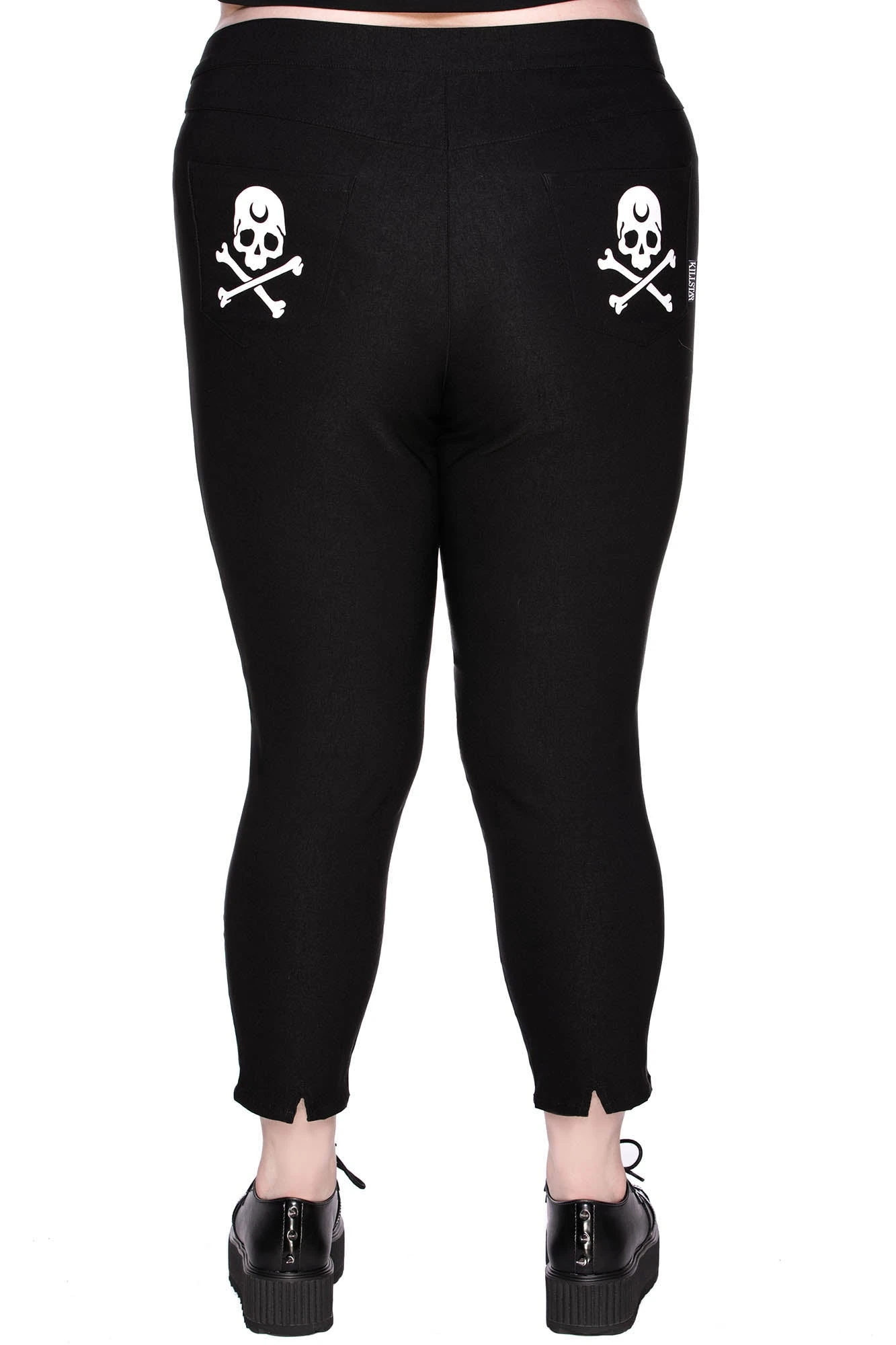 KILLSTAR Bad Baby Plus Size Capri Pants 2 KILLSTAR Bad Baby Plus Size Capri Pants - Image 2