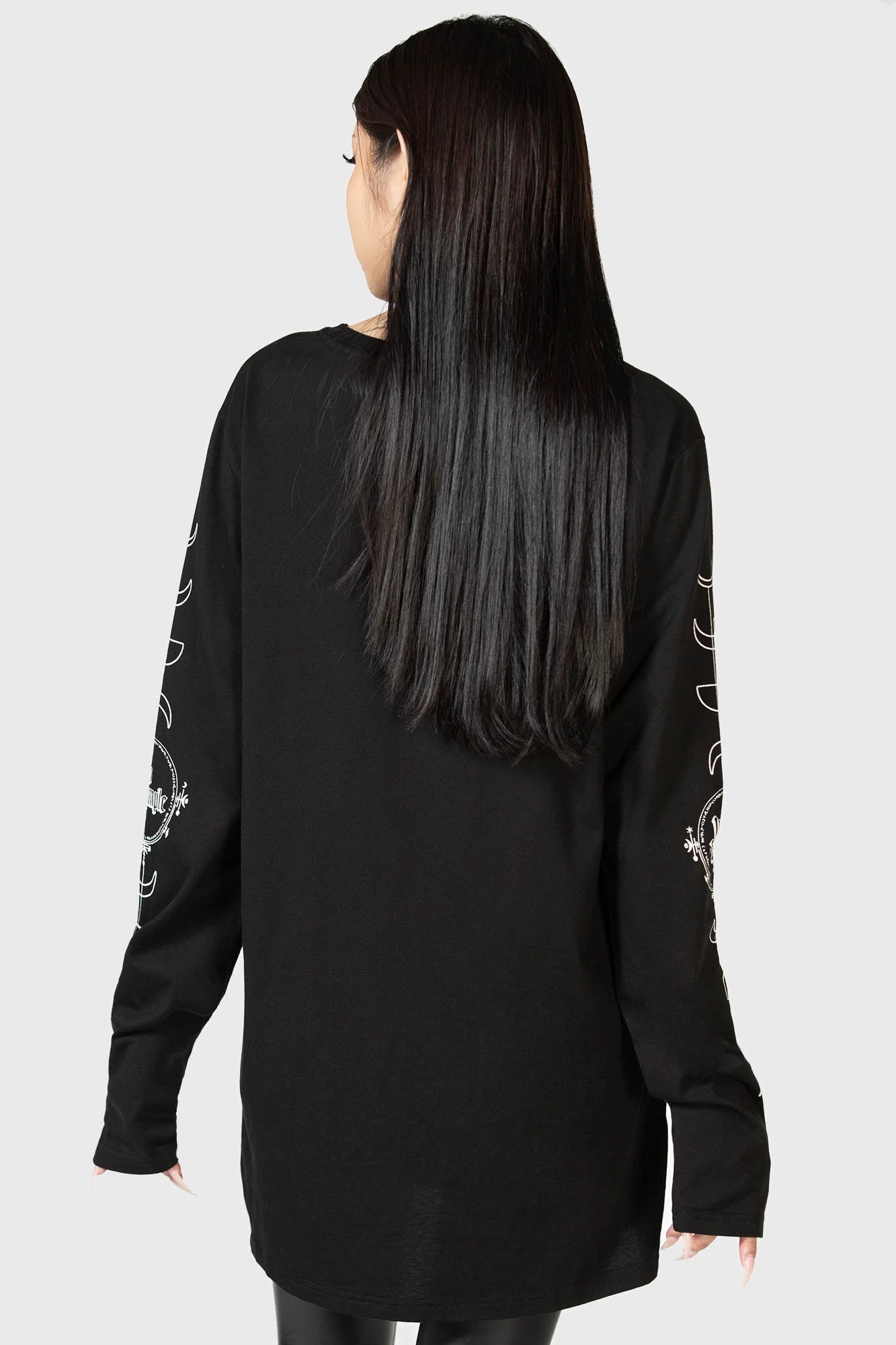 Baphomette Long Sleeve Top 6 Baphomette Long Sleeve Top - Image 6