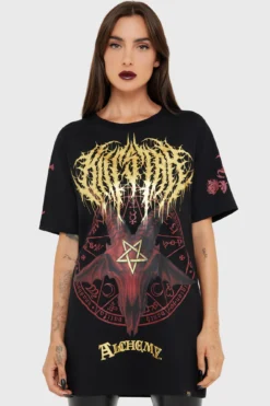 Alchemy Baphomet Zisurrû Relaxed Fit T-Shirt