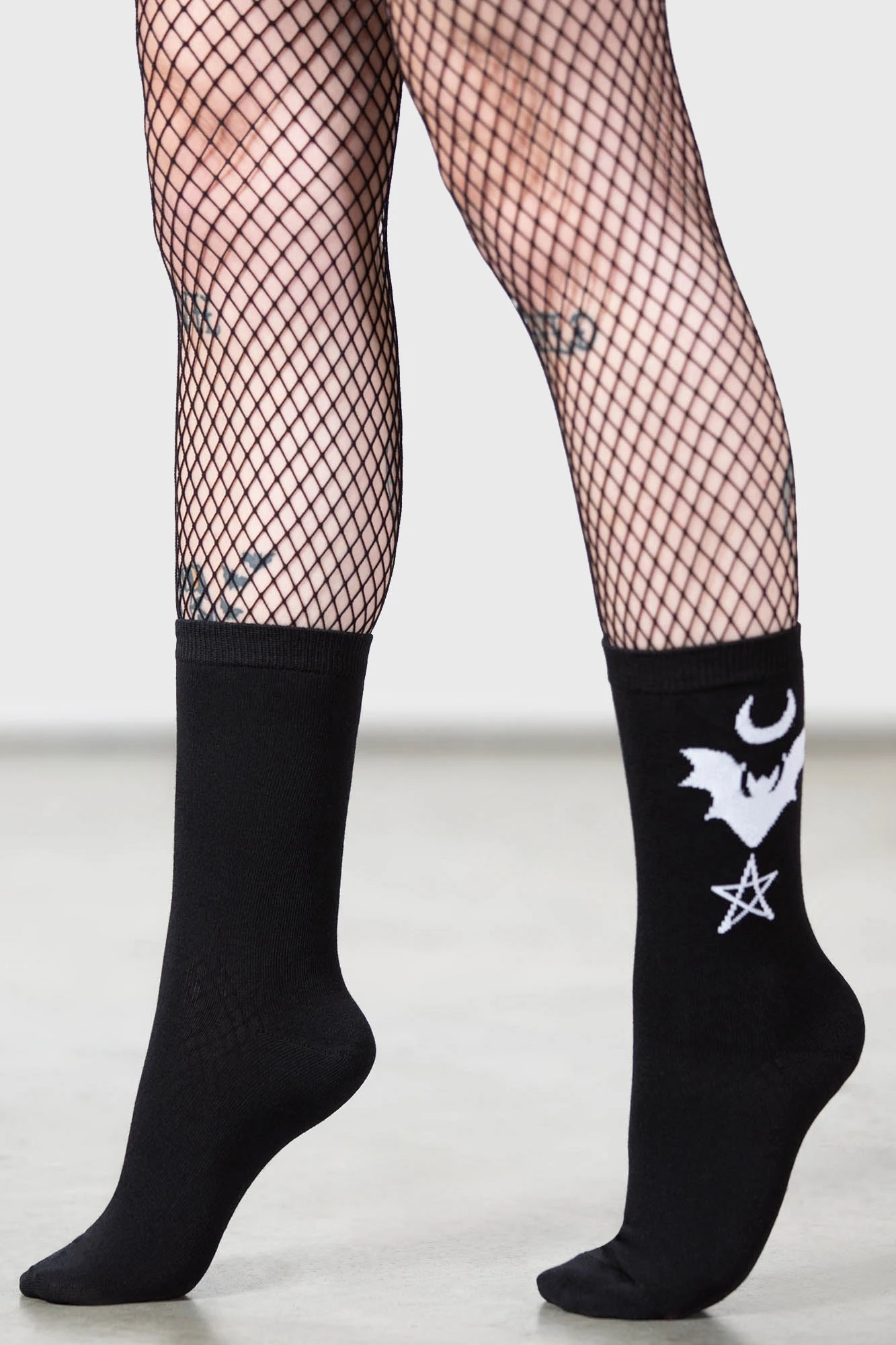 Killstar Bat Magic Socks - Gothic Short Ankle Socks 3 Killstar Bat Magic Socks - Gothic Short Ankle Socks - Image 3
