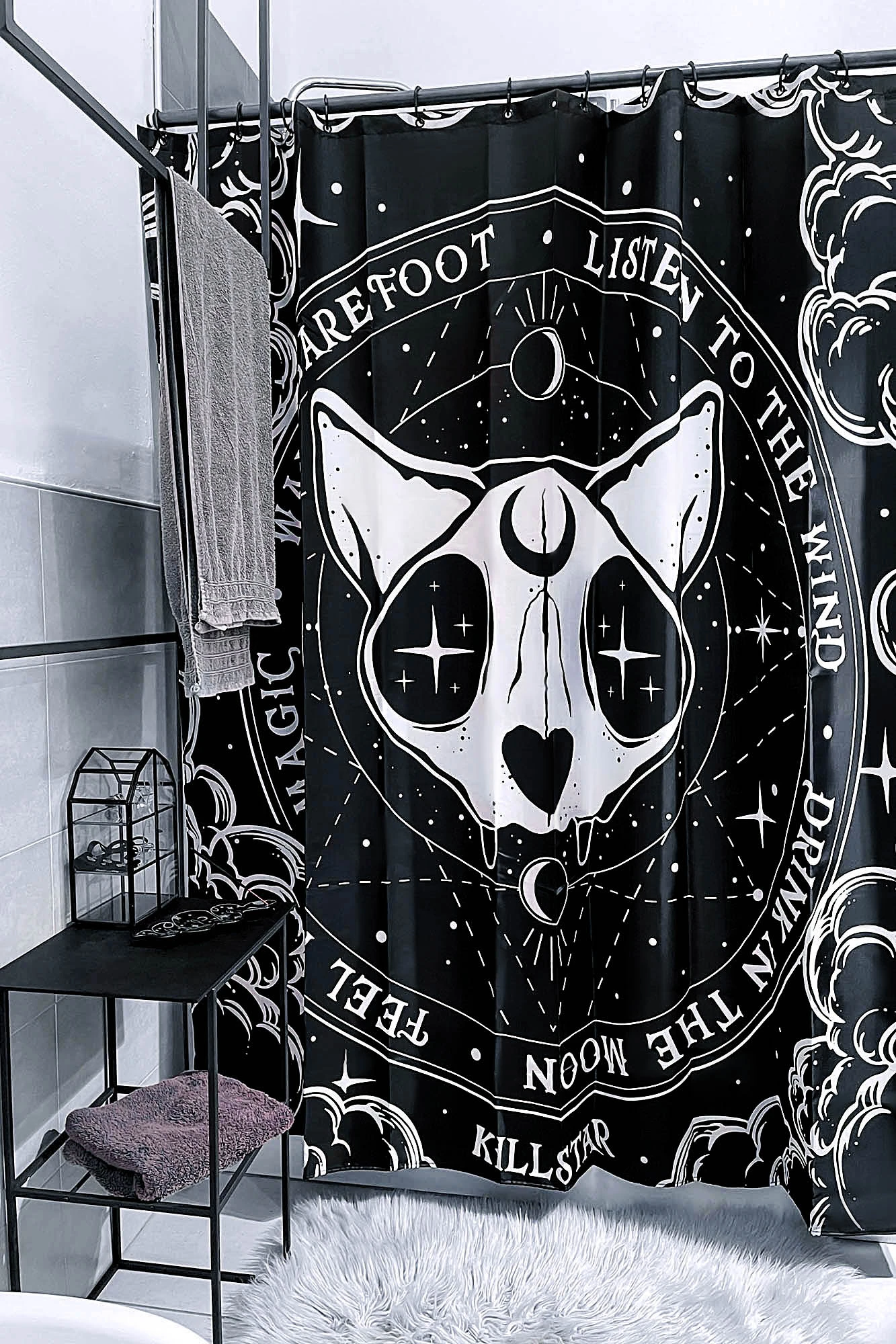 Bathroom Witch Shower Curtain 1 Bathroom Witch Shower Curtain