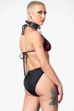 Beast Babe 2-Piece Swimsuit -Kill Star Store BEAST BABE 2PIECE SWIMSUIT W E