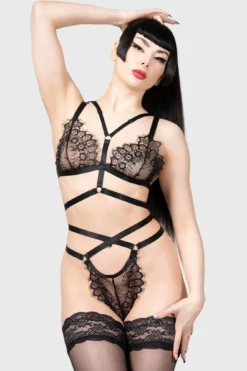 Killstar Belina Lace Bralet - Gothic Intimates