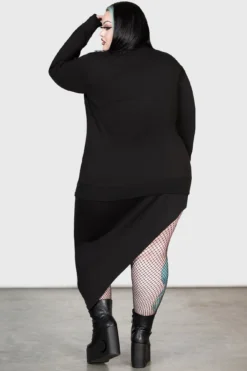 KILLSTAR Beyond The Void Sweater [Plus Size] -Kill Star Store BEYOND THE VOID SWEATER PLUS W E