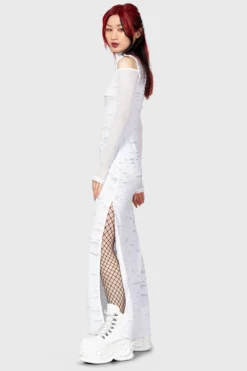 Biters Maxi Dress [WHITE] -Kill Star Store BITERS MAXI DRESS WHITE W F c509a125 5fc5 4e10 aa06 c14811853235