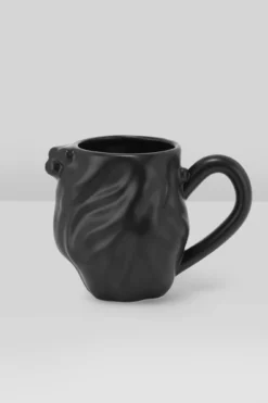Black Heart Mug [B] -Kill Star Store BLACK HEART MUG G
