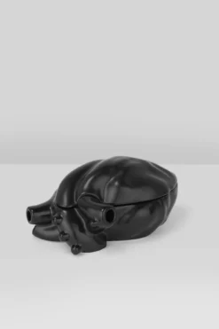 Black Heart Shaped Box -Kill Star Store BLACK HEART shaped box G