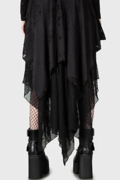 Killstar Boneland Arrow Maxi Dress with Distressed Detailing 7 Killstar Boneland Arrow Maxi Dress with Distressed Detailing -Kill Star Store BONELAND ARROW MAXI DRESS W E e95af686 8968 43f0 9373 b52b429b1869