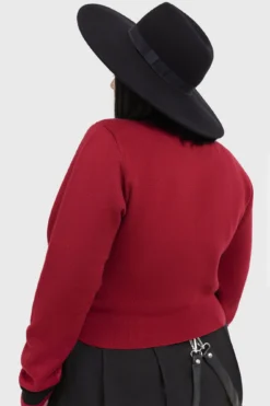 Killstar x Gremlins Bright Light! Cropped Knitted Sweater -Kill Star Store BRIGHT LIGHT BRIGHT LIGHT KNITTED SWEATER PLUS W F 69c4cf24 8961 4e4b 88f0 96721722f2e6