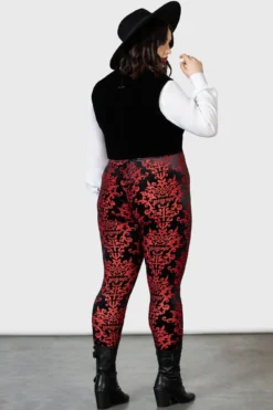 KILLSTAR Twin Temple Burning Bright Plus Size Underbust Waistcoat -Kill Star Store BURNING BRIGHT UNDERBUST WAISTCOAT PLUS W E