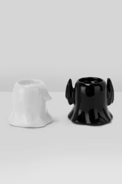 Boo Eek Tealight Holder (Set Of 2) -Kill Star Store Boo Eek Tealight Holder G