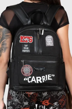 KILLSTAR Carrie 1976 Official Licensed Embroidered Backpack