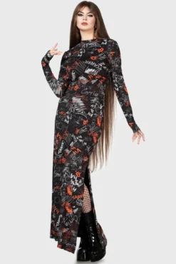 KILLSTAR x Carrie Official Licensed Maxi Dress -Kill Star Store CARRIE MAXI DRESS W D ac86dbdb 4593 4751 9615 da94191fcb9f