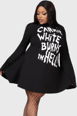 Killstar x Carrie Skater Dress [Plus Size] - Official 1976 Collaboration
