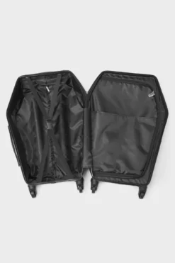 KILLSTAR Casket Carry Case - Coffin Shaped Hard Shell Suitcase -Kill Star Store CASKET CARRY CASE MED c 15f034cd 53f6 420e 86f8 3ade2b986c29