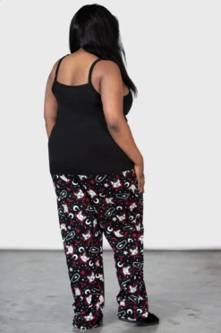 Killstar Catnap Cami Top [PLUS] - Vampurr Graphic Camisole -Kill Star Store CAT NAP CAMI TOP PLUS W