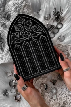 KILLSTAR Cathedra Gothic Velvet Jewellery Storage Box -Kill Star Store CATHEDRAJEWELLERYSTORAGE MIMO C