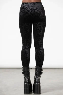 Caturday Leggings [B] -Kill Star Store CATURDAY LEGGINGS W E