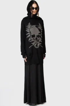 Cause Fear Knit Sweater -Kill Star Store CAUSE FEAR KNIT SWEATER W D