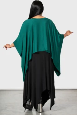 Killstar Celestial Bodies Teal Plus Size Cropped Top 7 Killstar Celestial Bodies Teal Plus Size Cropped Top -Kill Star Store CELESTIAL BODIES TOP TEAL PLUS W E