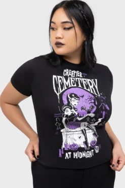 Cemetery T-Shirt -Kill Star Store CEMETERY T SHIRT PLUS B