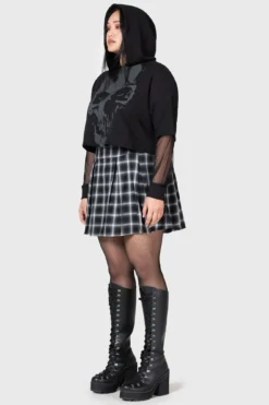 Chilled Bone Crop Hoodie -Kill Star Store CHILLED BONE CROP HOODIE PLUS W D 7f2df9a8 8aeb 4208 8b50 276008c97a70