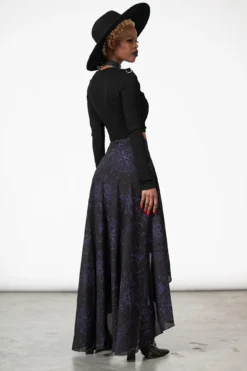 Corene Chiffon Maxi Skirt -Kill Star Store CORENE CHIFFON MAXI SKIRT W E