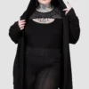 KILLSTAR Corentine Plus Size Cardigan with XL Hood