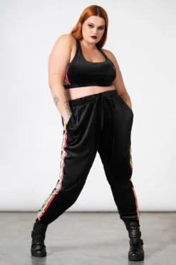 KILLSTAR Coven Chill Velour Joggers [Plus Size]