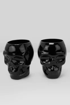 Cranium Drinking Glasses [B] -Kill Star Store CRANIUM SKULL DRINKING GLASS D