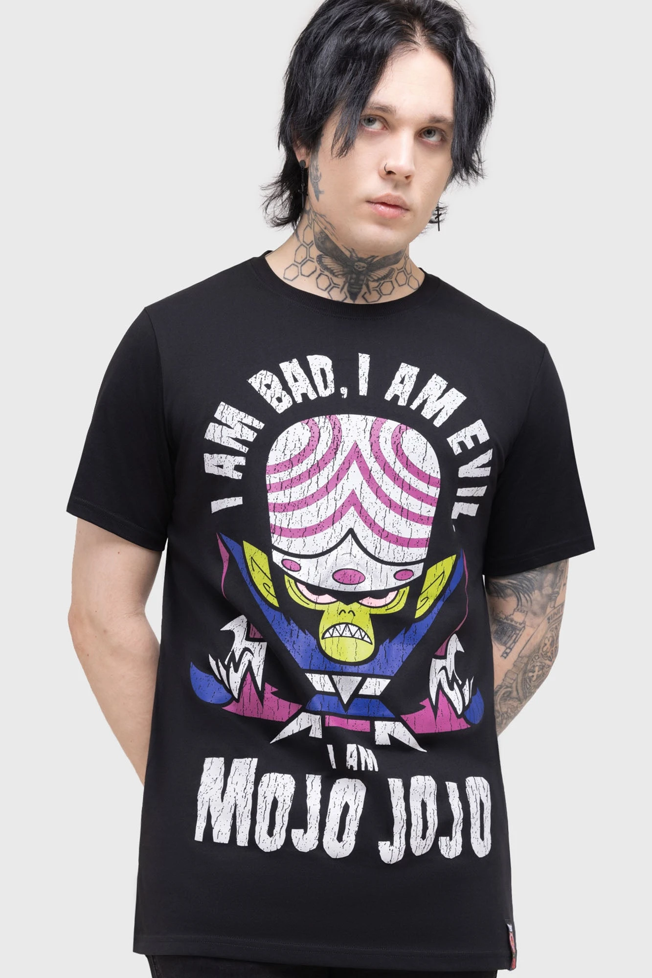 KILLSTAR x The Powerpuff Girls Curses Mojo Jojo T-Shirt 3 KILLSTAR x The Powerpuff Girls Curses Mojo Jojo T-Shirt - Image 3