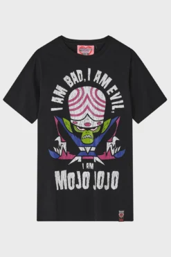 KILLSTAR x The Powerpuff Girls Curses Mojo Jojo T-Shirt 9 KILLSTAR x The Powerpuff Girls Curses Mojo Jojo T-Shirt -Kill Star Store CURSES TSHIRT BLACK 1