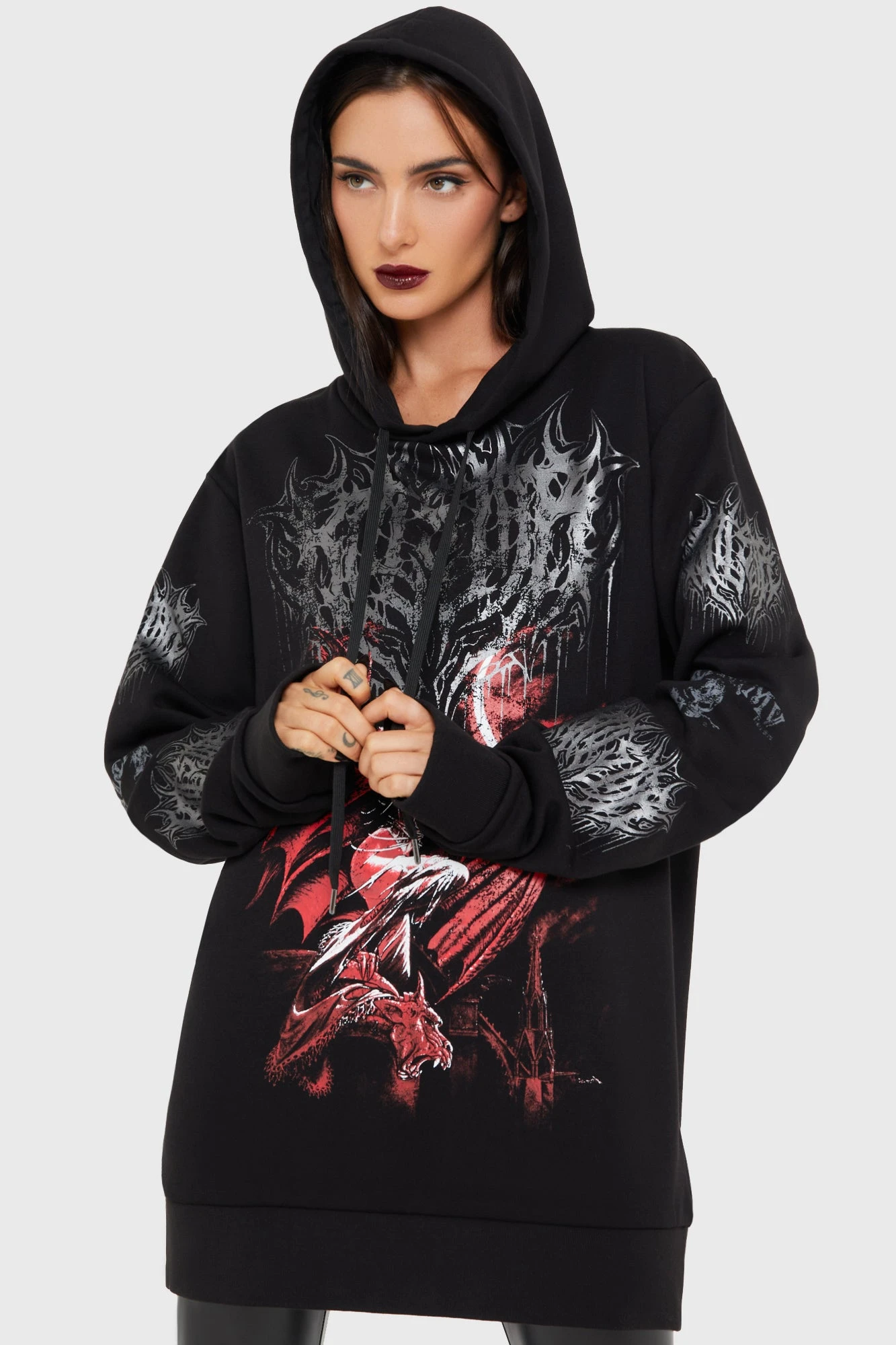 Alchemy Cusp Of Bathory Hoodie - Limited Edition Killstar Collaboration 2 Alchemy Cusp Of Bathory Hoodie - Limited Edition Killstar Collaboration - Image 2