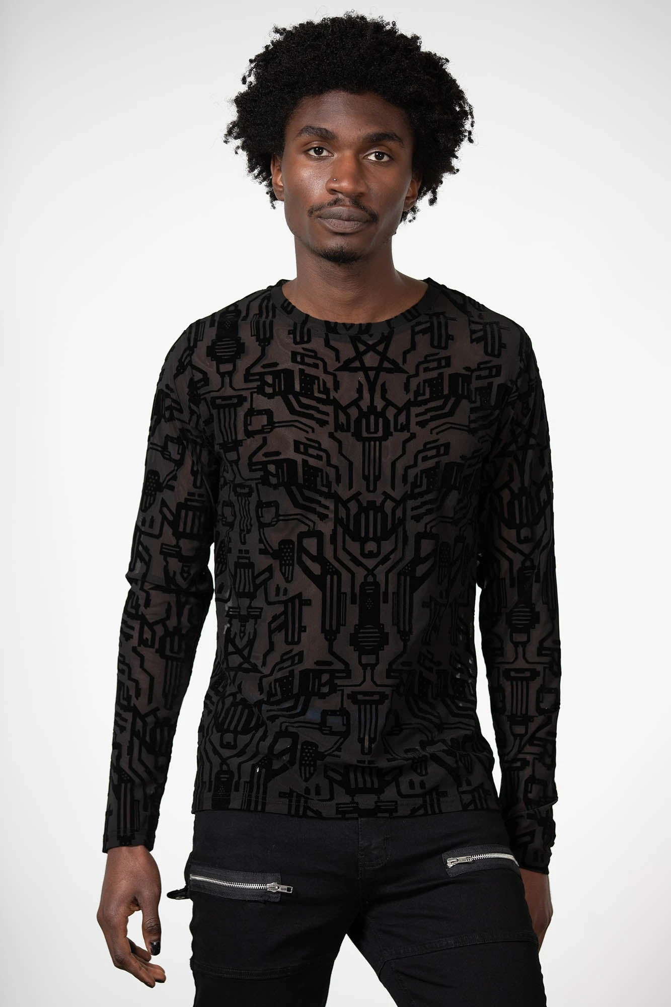 Cyborg Mesh Top 2 Cyborg Mesh Top - Image 2