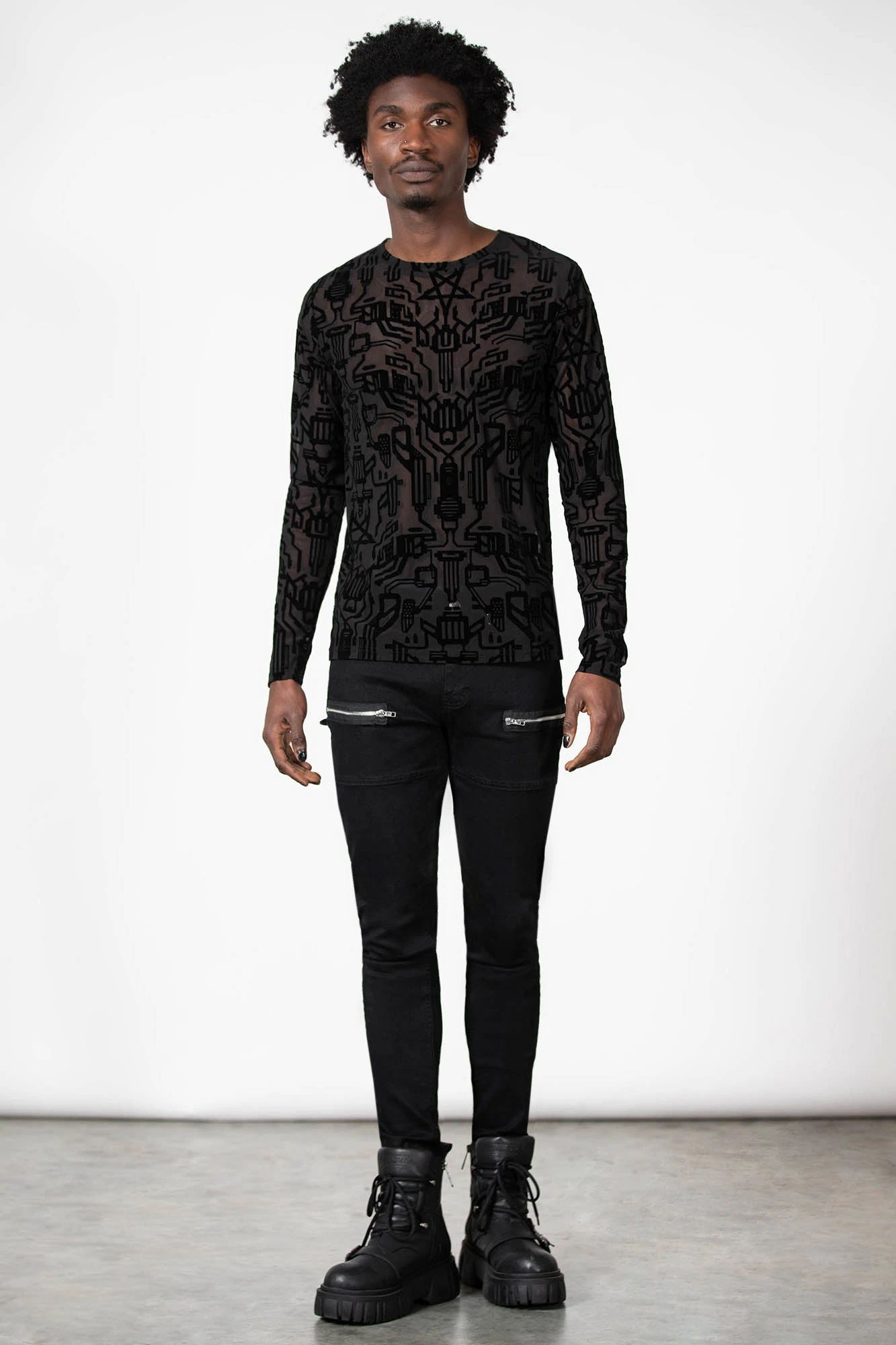 Cyborg Mesh Top 4 Cyborg Mesh Top - Image 4