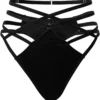 KILLSTAR Cage Effect Plus Size Panty - Strappy Gothic Lingerie