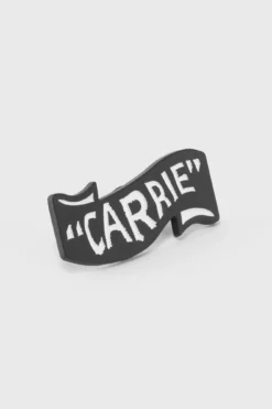 Official Carrie Logo Enamel Pin by Killstar -Kill Star Store Carrie Pin
