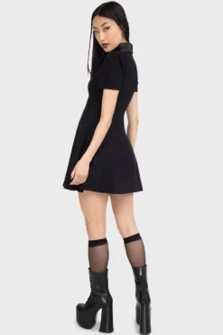 KIHILIST Chapel Collar Mini Dress -Kill Star Store ChapelCollarDress E